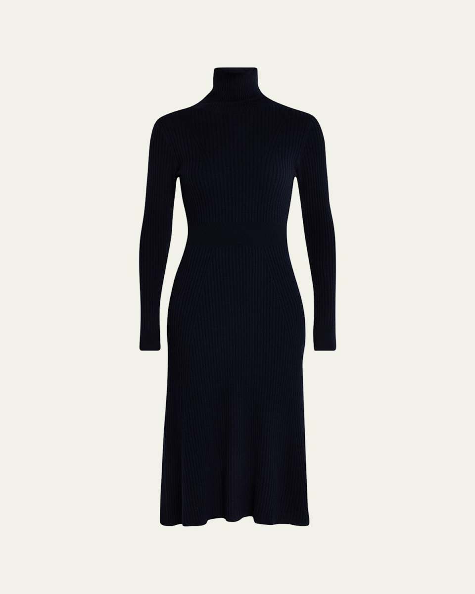 Diana Turtleneck Sweater Dress